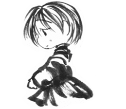 cuteblack06 sticker #3391806