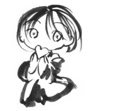 cuteblack06 sticker #3391807