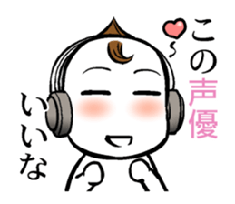 Animated cartoon real condition Sticker sticker #3392008