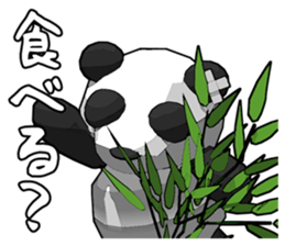 Panda Rider Sticker sticker #3392012