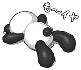 Panda Rider Sticker sticker #3392020