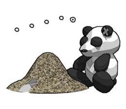 Panda Rider Sticker sticker #3392043