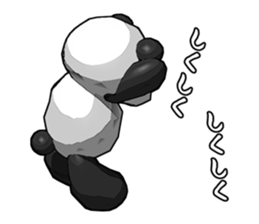 Panda Rider Sticker sticker #3392046