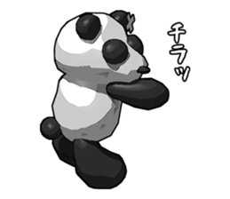 Panda Rider Sticker sticker #3392047
