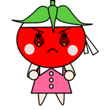 Cute tomatoes sticker #3392381