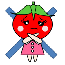 Cute tomatoes sticker #3392385