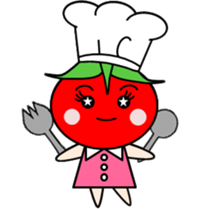 Cute tomatoes sticker #3392387