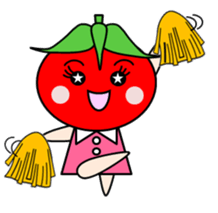 Cute tomatoes sticker #3392389