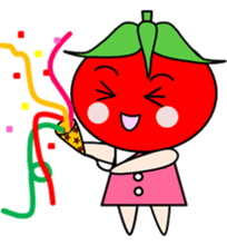 Cute tomatoes sticker #3392394