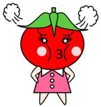 Cute tomatoes sticker #3392397