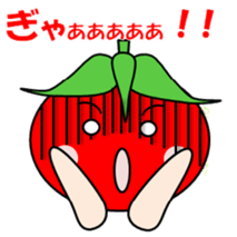 Cute tomatoes sticker #3392398
