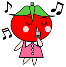 Cute tomatoes sticker #3392400