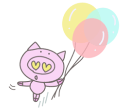 Bu-suke of the pig(English version) sticker #3392414