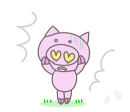 Bu-suke of the pig(English version) sticker #3392423