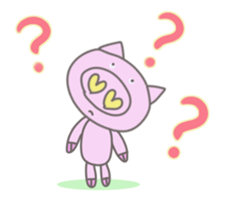 Bu-suke of the pig(English version) sticker #3392424