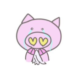 Bu-suke of the pig(English version) sticker #3392425