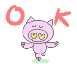 Bu-suke of the pig(English version) sticker #3392426
