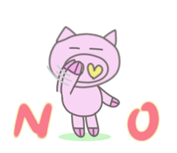 Bu-suke of the pig(English version) sticker #3392427