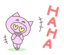 Bu-suke of the pig(English version) sticker #3392433