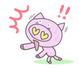 Bu-suke of the pig(English version) sticker #3392439