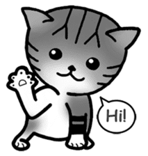 Memo, the Lovable Cat sticker #3392611