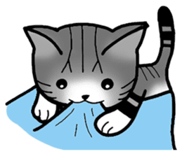 Memo, the Lovable Cat sticker #3392621