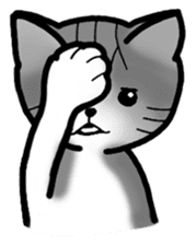 Memo, the Lovable Cat sticker #3392624