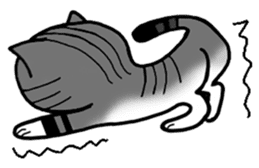 Memo, the Lovable Cat sticker #3392631