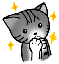Memo, the Lovable Cat sticker #3392635