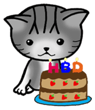 Memo, the Lovable Cat sticker #3392637