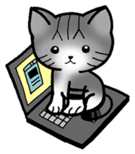 Memo, the Lovable Cat sticker #3392644