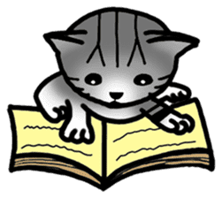 Memo, the Lovable Cat sticker #3392645