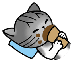 Memo, the Lovable Cat sticker #3392646