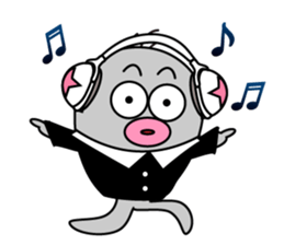 Beluga whales hilarious Family sticker #3393220