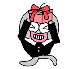 Beluga whales hilarious Family sticker #3393224