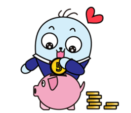 Beluga whales hilarious Family sticker #3393241