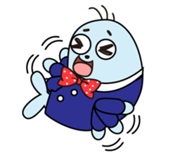 Beluga whales hilarious Family sticker #3393247