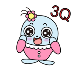 Beluga whales hilarious Family sticker #3393249