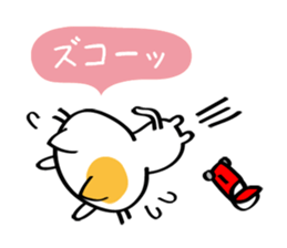 Cat draw a line sticker #3393572