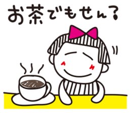 Stripe girl vol.6 sticker #3393672