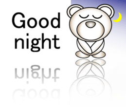 Deco bear (work-related) English sticker #3393813