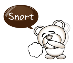 Deco bear (work-related) English sticker #3393837