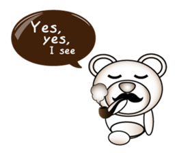 Deco bear (work-related) English sticker #3393842