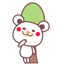 Chocolate bear -Basics-(English) sticker #3394108