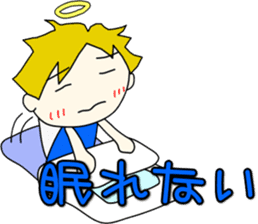 Angel-kun of blue clothing part2 sticker #3394334
