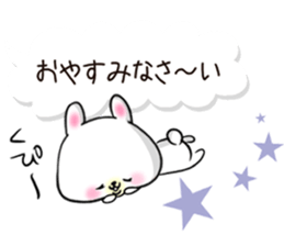Daily use stickers (rabbit) sticker #3394532