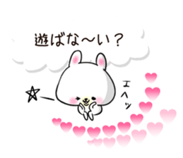 Daily use stickers (rabbit) sticker #3394558