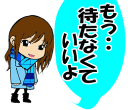 Trace of the angel sticker #3394895