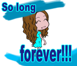 Trace of the angel sticker #3394921