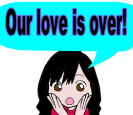 Trace of the angel sticker #3394922